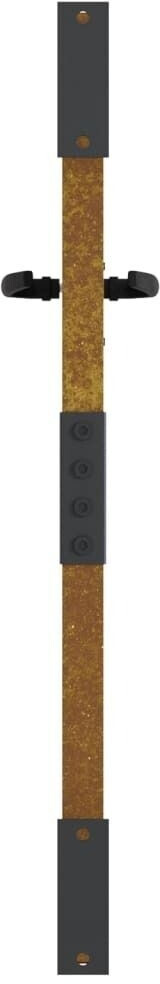 vidaXL vidaXL Garden Gate Corten Steel Bamboo Design (153233) - view 9