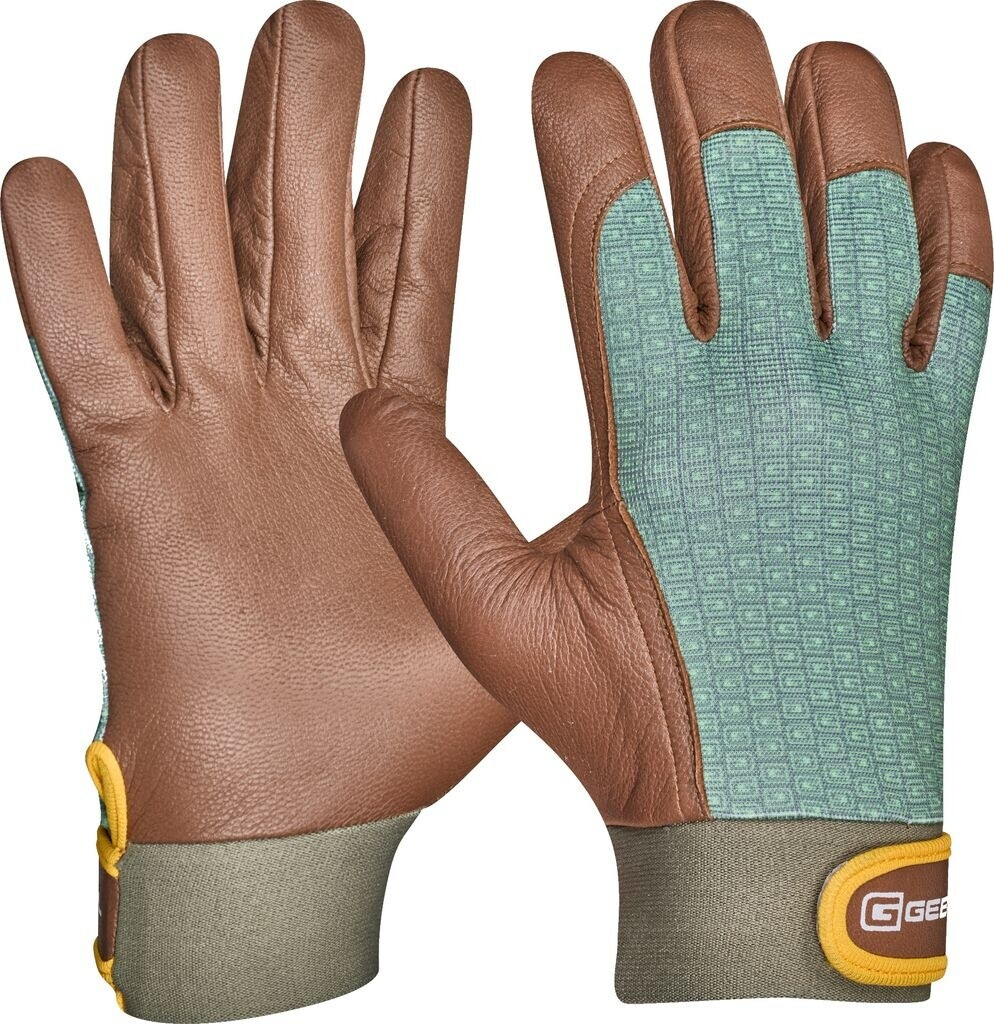 GEBOL Vitis Gloves Brown/Green (780008_10)