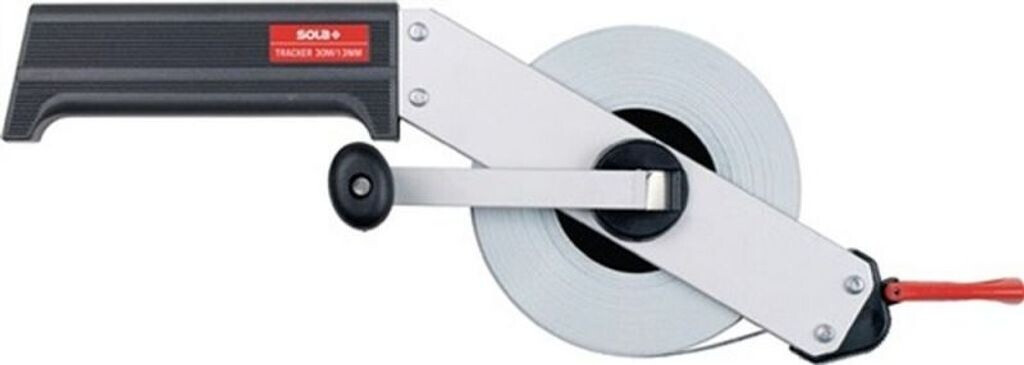 Sola Measuring Tape Tracker TR 50 m Steel Tape with Aluminum Frame (50051201)