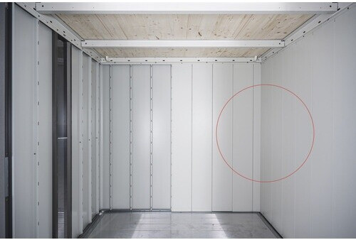 Biohort Innenverkleidung für Gerätehaus Neo 1C/3A mit Standardtür, weiß (46056)