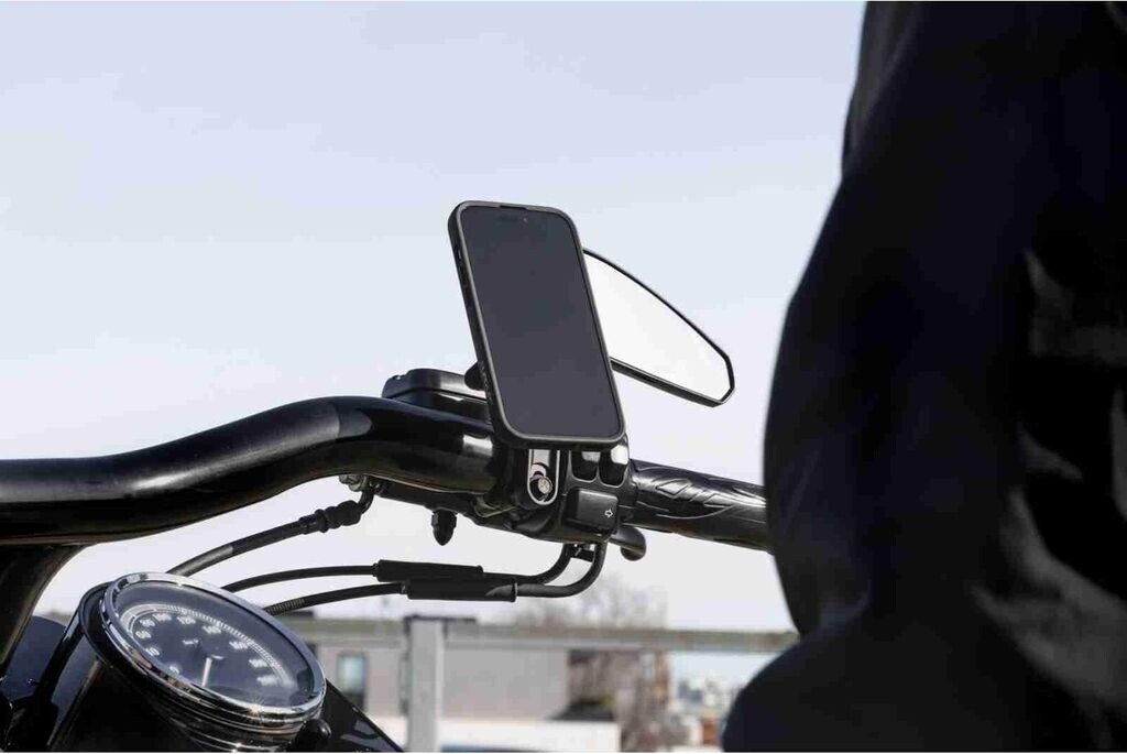 Quad Quad Lock Motorcycle Brake/Clutch Master Cylinder Mount (QLM-CLH) - detail view