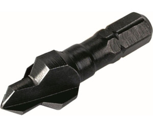Wolfcraft Bohrsenker Werkzeugstahl Sechskant-Schaft Ø 5-12 mm (2548000)