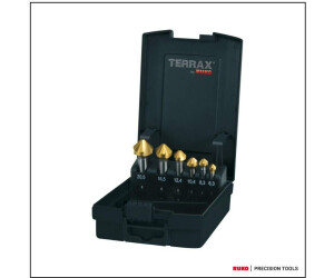 RUKO Kegel- und Entgratsenker-Satz DIN 335 Form C 90° HSS-TiN 6-teilig 6,3-20,5 mm (A102152TRO)