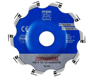 Pferd Scheibenfräser HSD-R 115/125 ALUMASTER HICOAT Ø 115 mm (22000021)