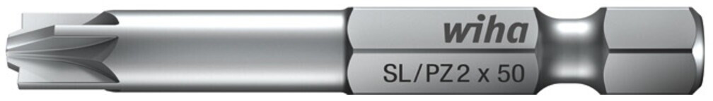 Wiha Bit Professional PlusMinus/Pozidriv 1/4" SL/PZ1 x 50 mm (32494)