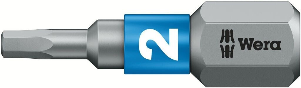 Wera 840/1 BTZ Hex-Plus Innensechskant Bit 2,0 x 25 mm (05056681001)
