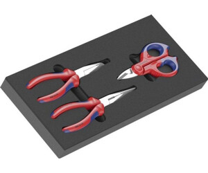 Wera 9781 Schaumstoffeinlage KNIPEX Zangen Set 2, 3-teilig (05150181001)