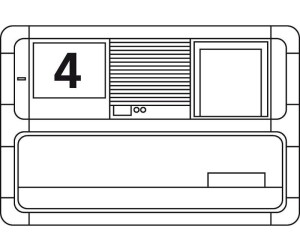 Siedle Return spring for letter flap BE 513-0, BKM 514-0 (200015484-00)