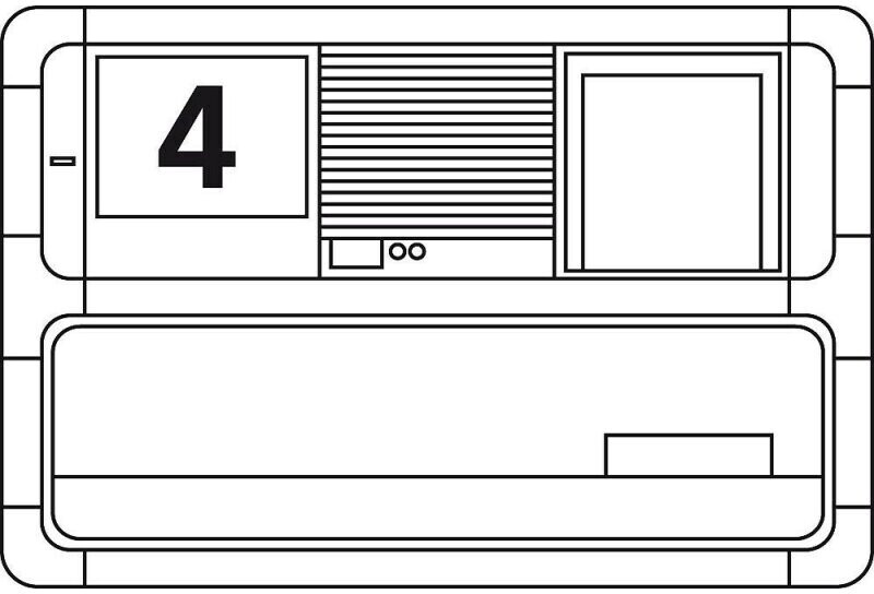 Siedle Return spring for letter flap BE 513-0, BKM 514-0 (200015484-00)