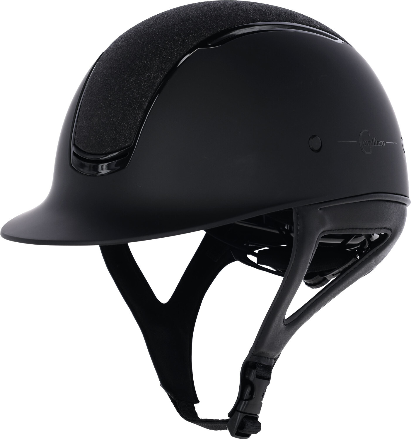 Covalliero Reithelm Eclipse schwarz matt mit Glitzer (3230156)