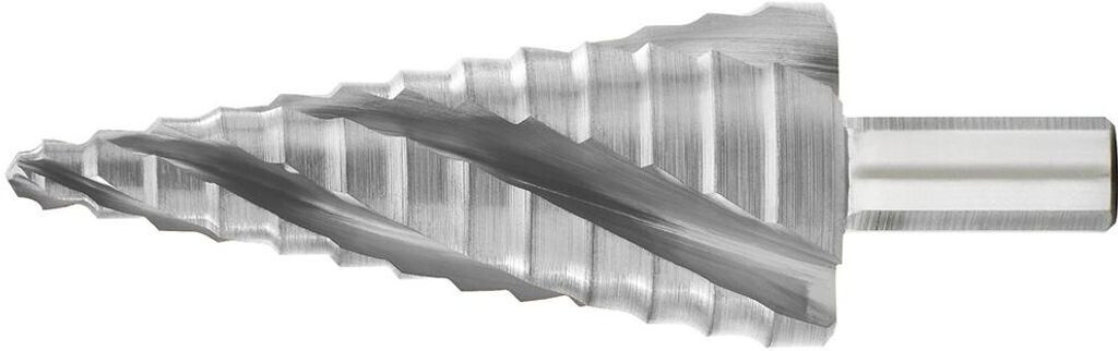 exact! Stufenbohrer HSS 4-fach Spiralnute 6-30 mm (07053)