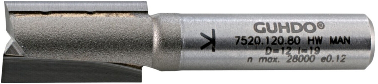 Guhdo Nutfräser 101/8 D3 L51 S8 Z2 (7520.030.80)