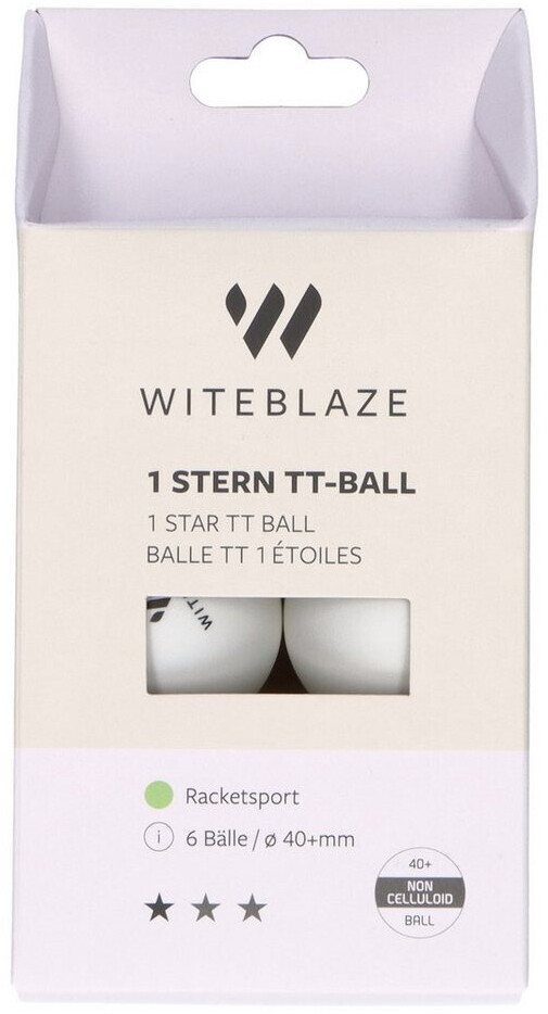 V3Tec 1 Star Table Tennis Ball white (1022399-1000)