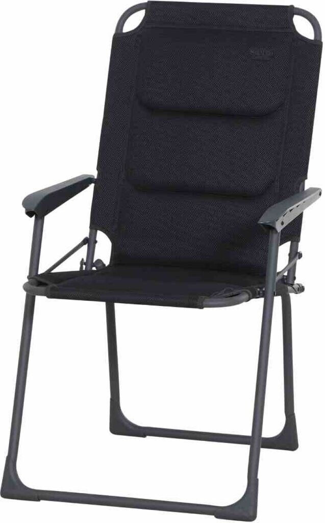 Siena Garden Premium Camping Chair Aluminum / AirMesh anthracite foldable (M31084)