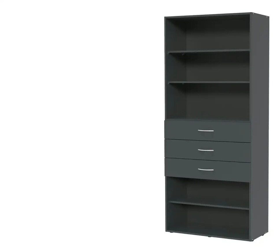 Wimex Multiraumkonzept Standregal grau (223481)