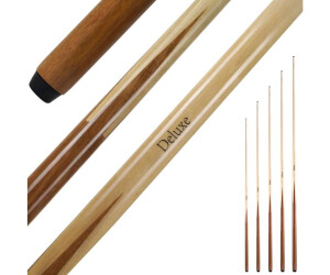 Winsport Billiard Cue one-piece Deluxe 140 cm with 12 mm screw-on tip (1215.02)