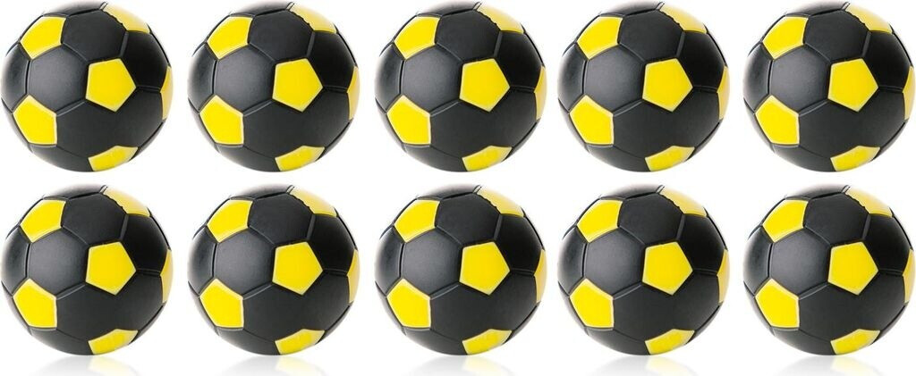 Robertson Winspeed foosball balls 10-piece set black/yellow (2558.11)