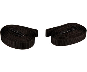 Hindermann Tension belt set Concept with snap fastener/buckles black (8949-2350)