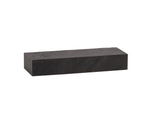 Möbel Boss Wandregal grau anthrazit 60x10x20 cm 3D-Steinoptik (000850063401)