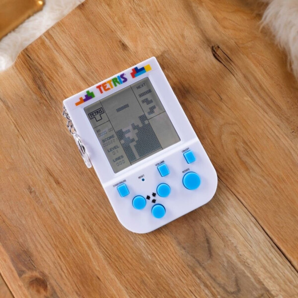 Fizz Creations Tetris Schlüsselanhänger Mini Spielkonsole Arcade (320021), Bild 5