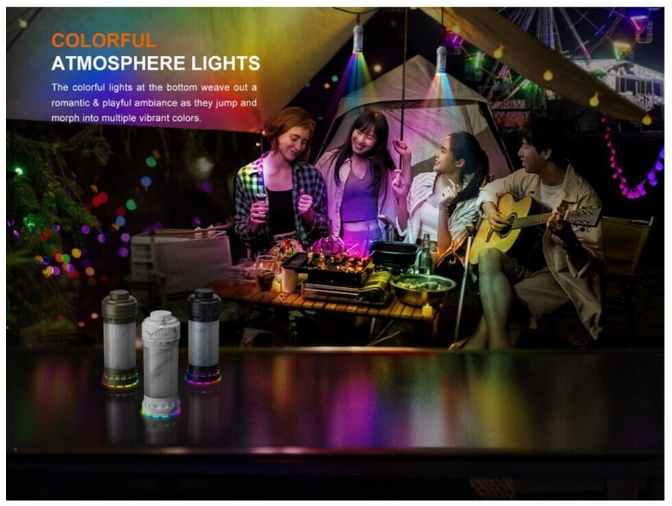 Fenix CL22R LED Camping Lantern Iceberg White 500 lumens rechargeable (FECL22R-Weiß)