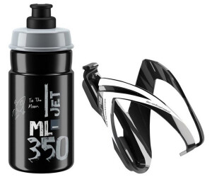 Elite Kit Jet Bidón con Portabidón CEO Negro/Gris 350ml (EL0206114)