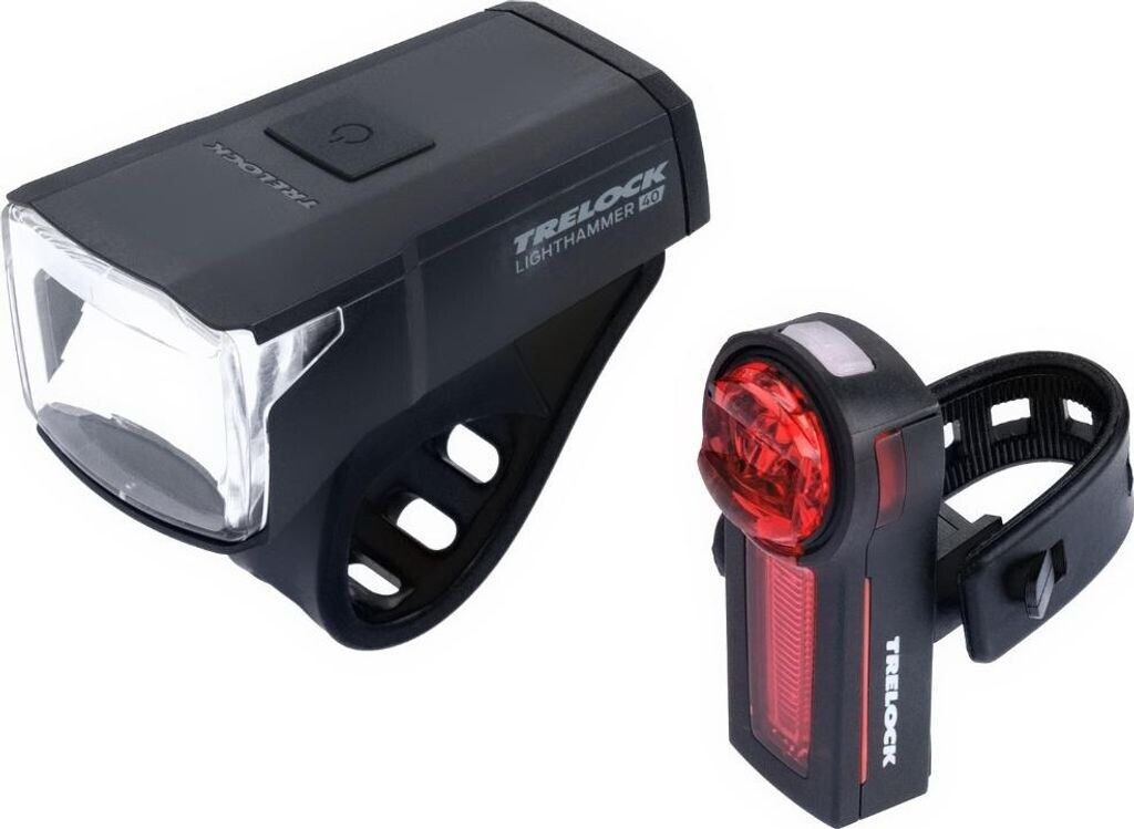 Trelock Ensemble d'Éclairage pour Vélo Lighthammer LS 440/LS 740 40 Lux (8006201)