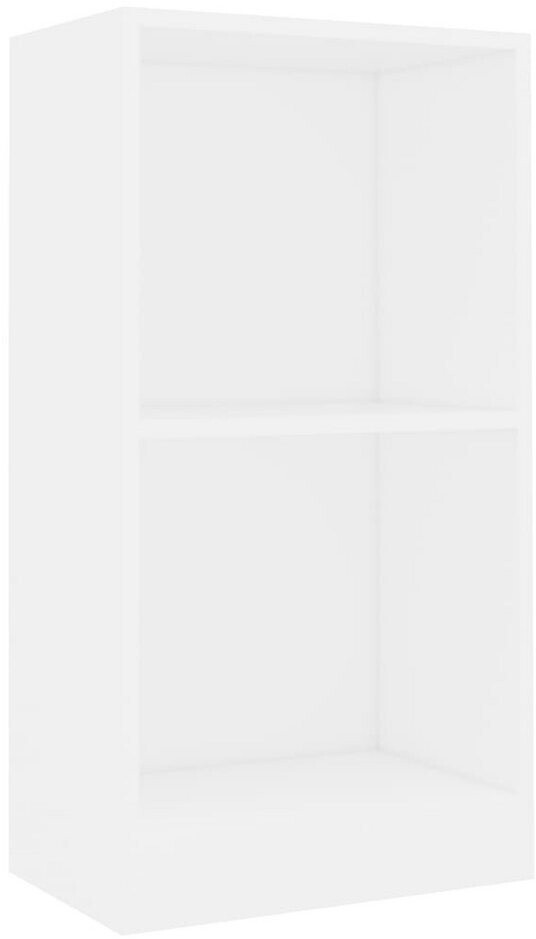 vidaXL Bücherregal Weiß Holzwerkstoff (800819)