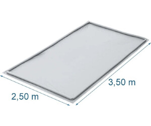 ProPlus Aufblasbare Bodenplane / Mehrzweckplane 2,5 x 3,5 m (751960)