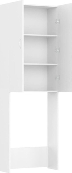 vidaXL Waschmaschinenschrank Weiß (808413), Bild 7