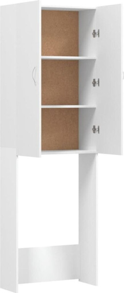 vidaXL Waschmaschinenschrank Weiß (808413), Bild 8