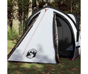 vidaXL Dome Camping Tent 2 Person White Waterproof (94342)