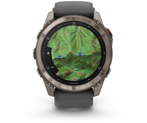 Montre Garmin Fēnix 8 Pro 51mm AMOLED - GPS Multisports Avec InReach Intégré, LTE, Saphir Titane - Autonomie Jusqu'à 27 Jours
