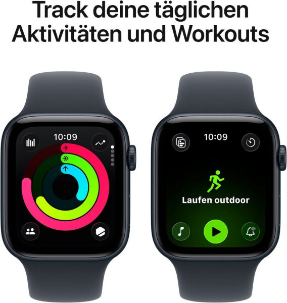 Apple Watch SE 3 GPS 44mm Midnight Sport Band Midnight S/M, Bild 6
