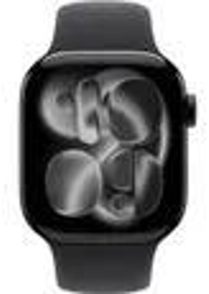 Apple Watch Series 11 5G 42mm Aluminium Jet Black Sport Band Black M/L, Bild 2