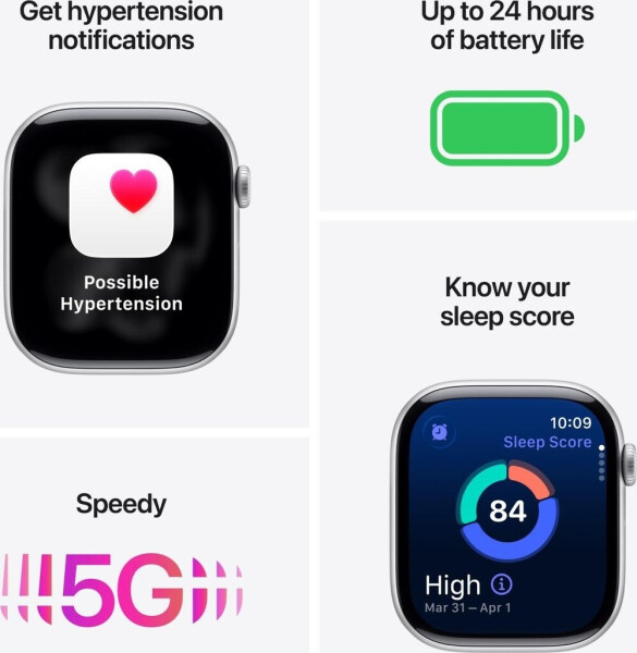 Apple Watch Series 11 5G 42mm Aluminium Jet Black Sport Band Black M/L, Bild 12