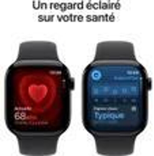 Apple Watch Series 11 5G 42mm Aluminium Jet Black Sport Band Black M/L, Bild 5