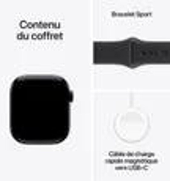 Apple Watch Series 11 5G 42mm Aluminium Jet Black Sport Band Black M/L, Bild 8