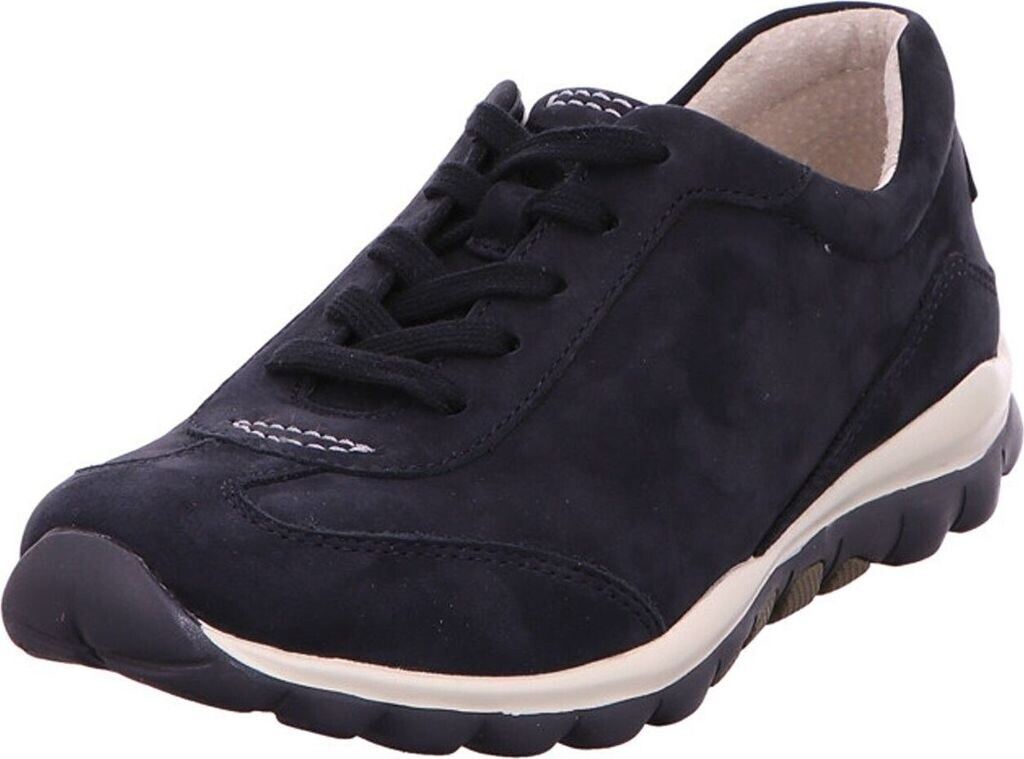 Sneaker Donna Gabor Rollingsoft Sensitive 66.965.50 - Pelle Liscia, Suola Leggera, Plantare Intercambiabile, Comode