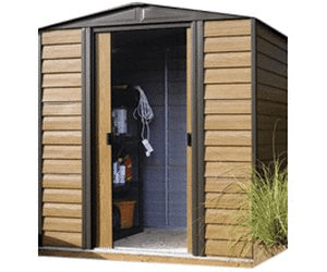 buy rowlinson woodvale metal shed 10x12 from £598.00