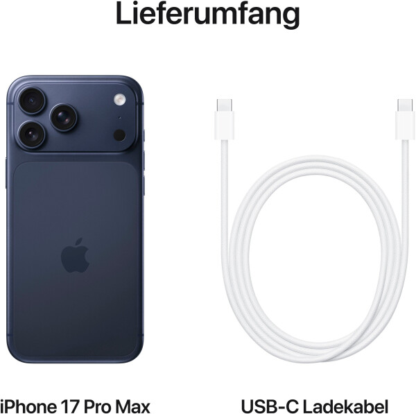 Apple iPhone 17 Pro Max 1000GB Tiefblau, Bild 14