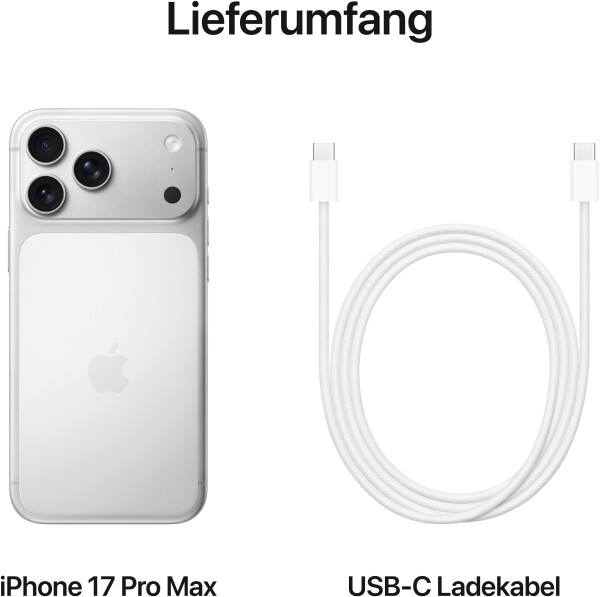Apple iPhone 17 Pro Max 1000GB Silber, Bild 13