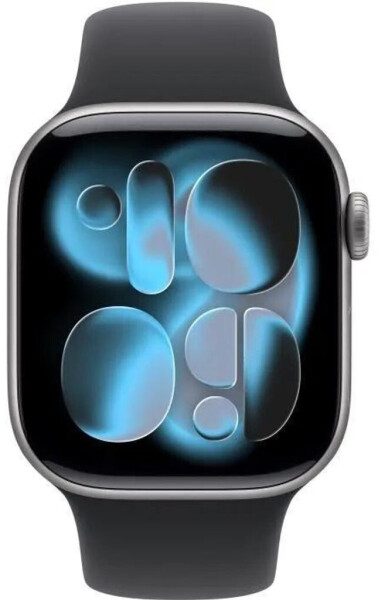 Apple Watch Series 11 5G 42mm Aluminium Space Gray Sport Band Black M/L, Bild 2