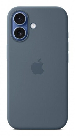 Apple iPhone 17 Silikon Case mit MagSafe Maritimblau, Bild 6