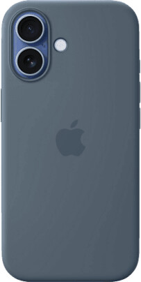 Apple iPhone 17 Silikon Case mit MagSafe Maritimblau, Bild 8