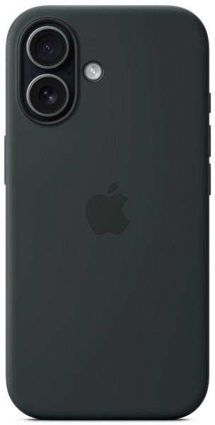 Apple iPhone 17 Silikon Case mit MagSafe Schwarz