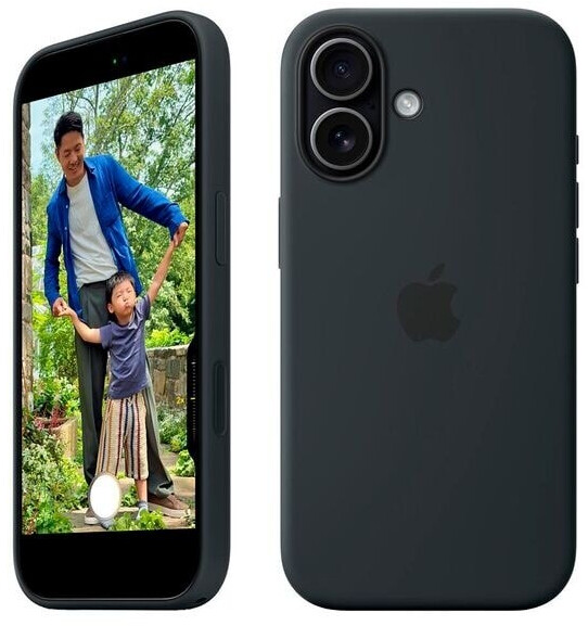 Apple iPhone 17 Silikon Case mit MagSafe Schwarz, Bild 7