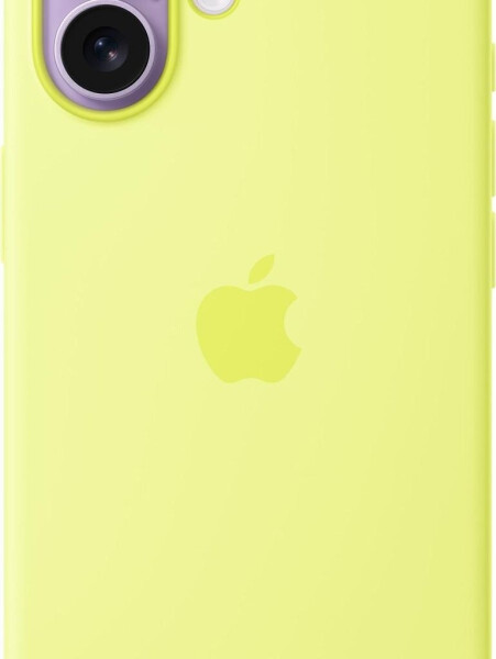 Apple iPhone 17 Silikon Case mit MagSafe Neongelb, Bild 4