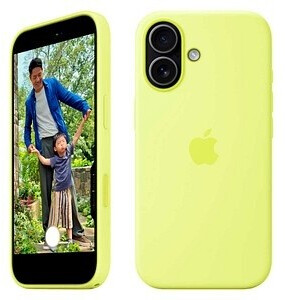 Apple iPhone 17 Silikon Case mit MagSafe Neongelb, Bild 5