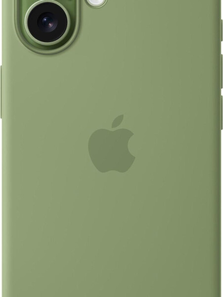 Apple iPhone 17 Silikon Case mit MagSafe Hellmoosgrün, Bild 5